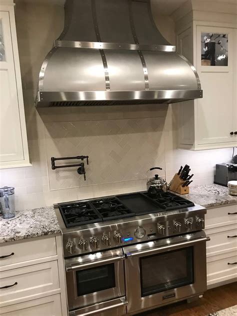 kitchen stove hoods stainless
